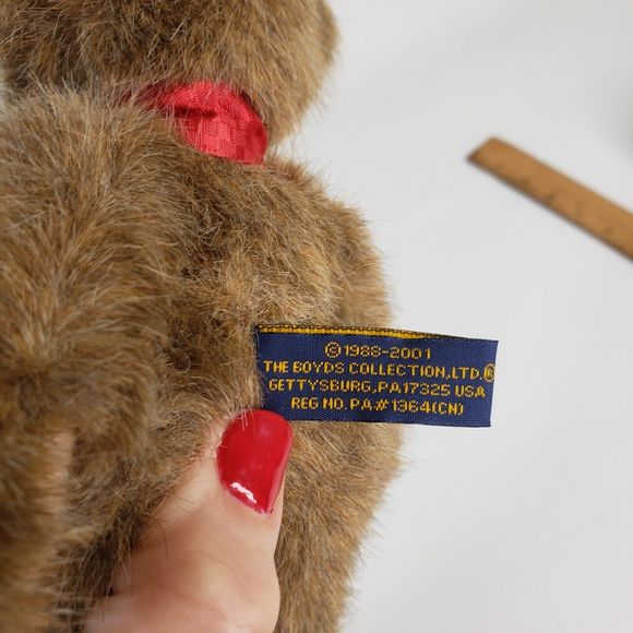 Boyds Bears Archive Collection Chester B Bearsworth Bear w/Tags 2001 7" Jointed - Picture 6 of 10
